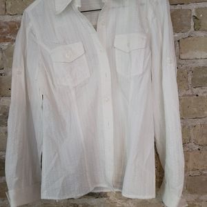 White Jones New York blouse